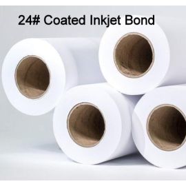 18" x 150' 24# Coated, High Resolution Plotter Paper