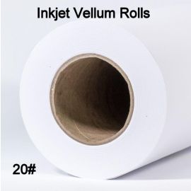24" x 150' 20# Inkjet Vellum Rolls, 1 roll/case - (2" Cores)