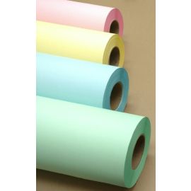 24" x 500' 20# Bond - Yellow Tinted Paper Rolls   2 rolls/case (3" Cores)