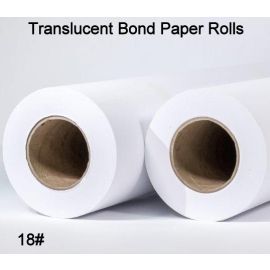 36" x 300' 18# Translucent Bond, 2 rolls/case (2" Cores)