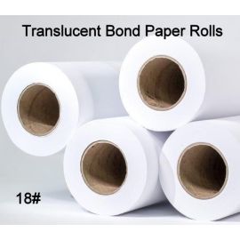 36" x 150' 18# Translucent Bond, 4 rolls/case (2" Cores)